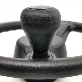 Volāns ar bumbiņas rokturiem — PU materiāls, WS300-PP, Weisheng; piemērots lauksaimniecības tehnikai, inženierijas transportlīdzekļiem, pacēlājiem un tīrīšanas iekārtām; pielāgošana pieejama