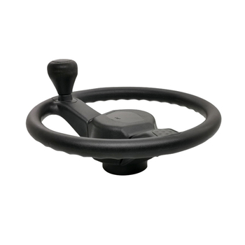 Volāns ar bumbiņas rokturiem — PU materiāls, WS300-PP, Weisheng; piemērots lauksaimniecības tehnikai, inženierijas transportlīdzekļiem, pacēlājiem un tīrīšanas iekārtām; pielāgošana pieejama