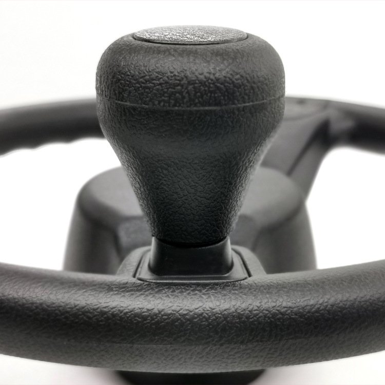 Volāns ar bumbiņas rokturiem — PU materiāls, WS300-PP, Weisheng; piemērots lauksaimniecības tehnikai, inženierijas transportlīdzekļiem, pacēlājiem un tīrīšanas iekārtām; pielāgošana pieejama