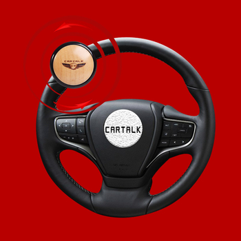 CARTALK Valódi Fa Törő Vezérlő Kormánytámogató Golyó – univerzális erőfeszítés-megtakarító eszköz; anyag: tömörfa, cinkötvözet; kompatibilis minden autóval; logó nyomtatva: OK