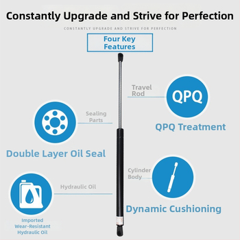 Beijing Sonata 8. generációs motorháztető támasztó rúd — hidraulikus/pneumatikus gázrugó