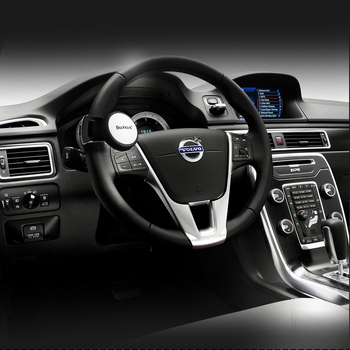 BaUHAUS Kugla za pojačanje volana – univerzalni višefunkcionalni auto dodatak, silikon i cinkova legura, otisnut logotip OK