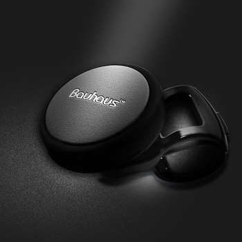 BaUHAUS Kugla za pojačanje volana – univerzalni višefunkcionalni auto dodatak, silikon i cinkova legura, otisnut logotip OK