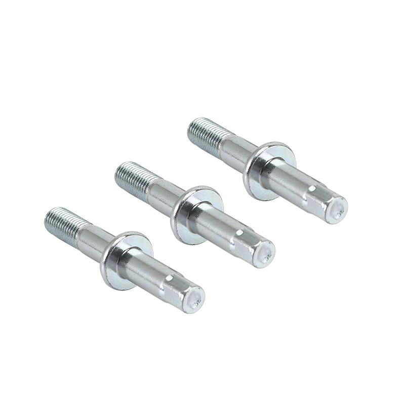 Nerūdijančio plieno vairavimo rato stiprinimo varžtas, užpakalinis išsiplėtimo apatinio tipo mechaninis varžtas, 8.8 našumo lygis, 35K medžiaga, galvanizuotas paviršius, klasė A/B/C