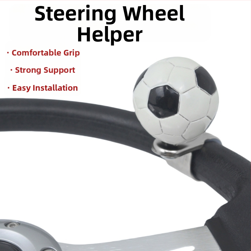 Autó kormánykerék erősítő golyó, gyanta, 348 g, testreszabható, általános kompatibilitás