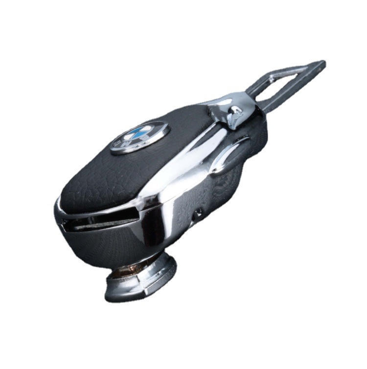 Autóbiztonsági öv beültetése | alumíniumötvözet és bőr | testreszabható logó | súly 0.1