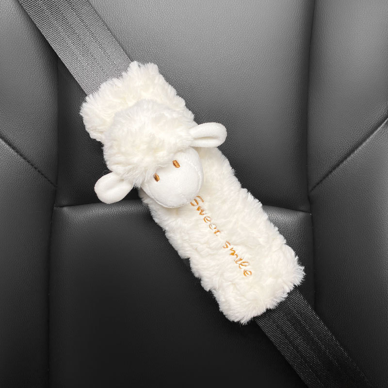 Jastučić za kaiš automobila – pliš, karikatura dizajn, 25 g, marka Car Sean Wool Velvet Cartoon