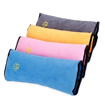 Rajzfilmszerű gyerekbiztonsági öv vállvédő, 100% pamut, övfede, alvó párna, súly 0,13 kg