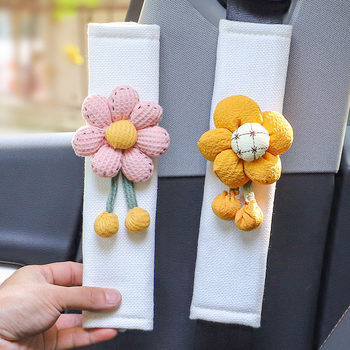 Autó biztonsági öv vállpárna, karikatúra dizájn, poliészter, 0,05 kg, márka Qiao Lin, származás Zhejiang Jinhua