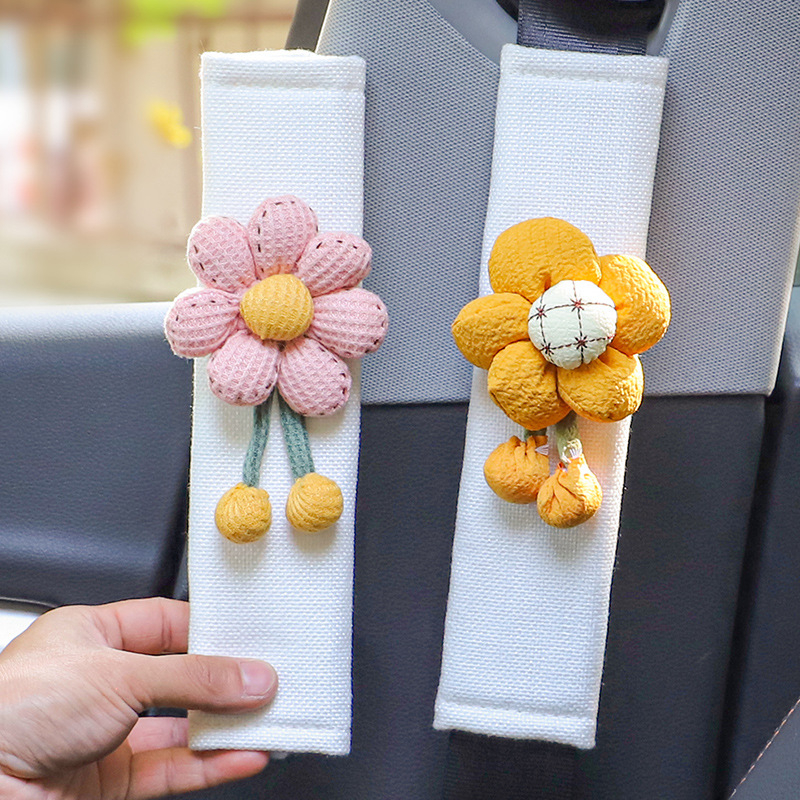 Autó biztonsági öv vállpárna, karikatúra dizájn, poliészter, 0,05 kg, márka Qiao Lin, származás Zhejiang Jinhua