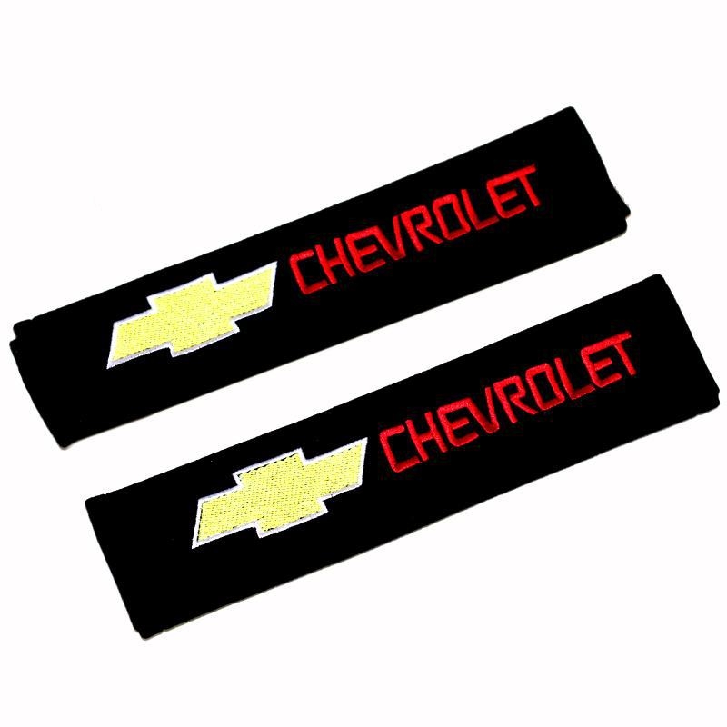 Autó biztonsági öv vállpárnák dekoráció – Yousu márka, anyag: cotton velvet, tömeg 50 g, logó nyomtatva: OK