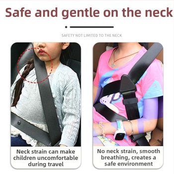 Carfu állítható gyerekbiztonsági övfogó anti-fulladás dizájnnal, poliészter