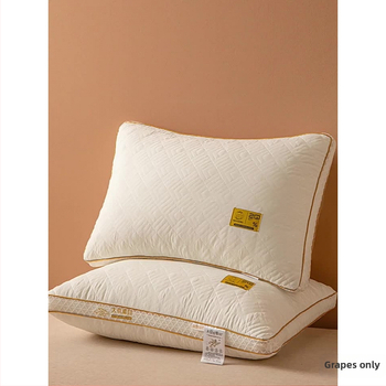 Nyaki támaszték párna memóriahab töltettel, külső anyag természetes rost, minden évszakhoz, két darabos készlet