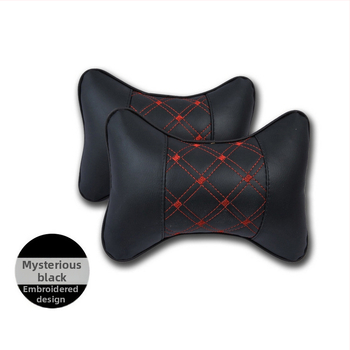 Autófejtámasz nyakpárna – univerzális, minden évszakra, latex töltet, PU bőr és mikroszálas bőr, testreszabás elérhető