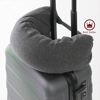 U formos kaklo pagalvėlis su putų dalelių įdaru, 100% medvilnės užvalkalas, japonų stilius, svoris mažiau nei 500 g