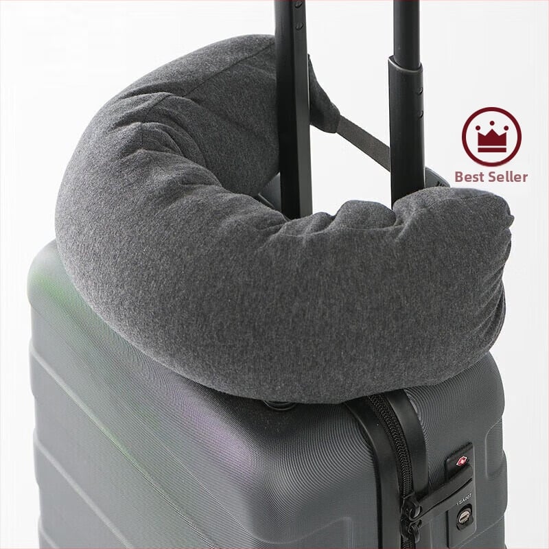 U formos kaklo pagalvėlis su putų dalelių įdaru, 100% medvilnės užvalkalas, japonų stilius, svoris mažiau nei 500 g