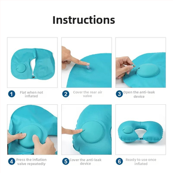 U formos pripučiamos kaklo pagalvėlės kelionėms, užpildas poliesterio pluoštu, pieno fliso užvalkalas, šiuolaikinis kelioninis dizainas