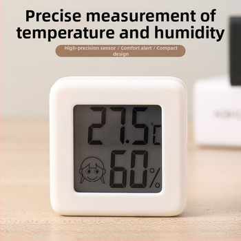 Iekštelpu termometrs un mitruma mērītājs ar digitālo displeju – augsti precīzs temperatūras un mitruma sensors bērnu istabai