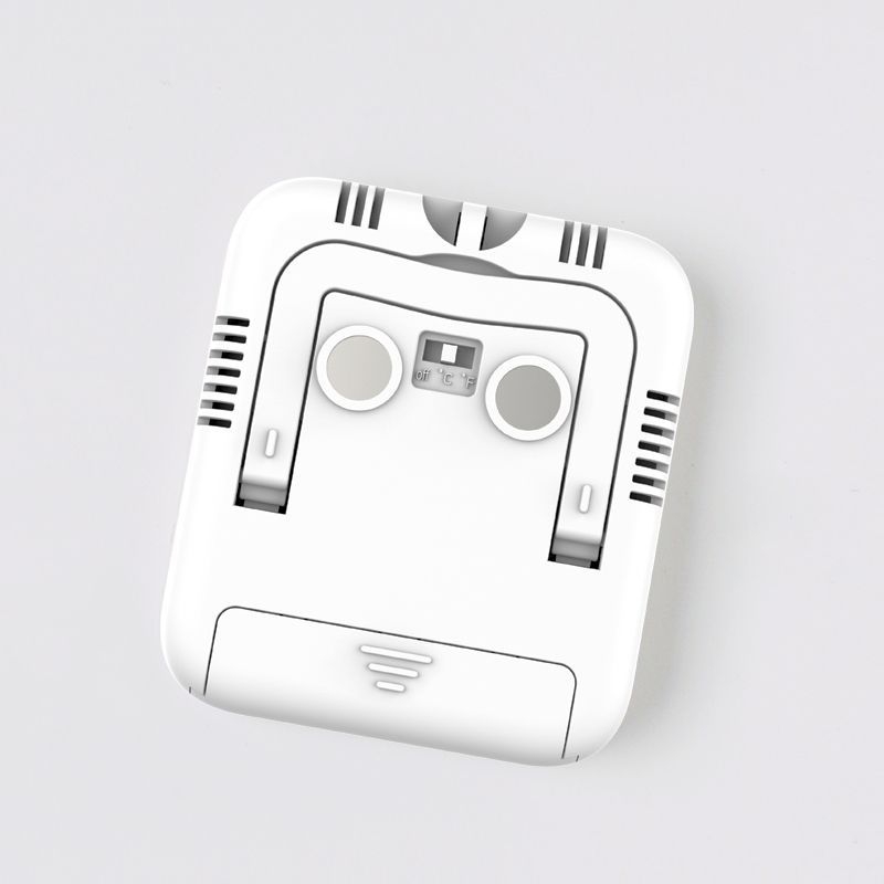 Beltéri higrométer és hőmérő otthonra és az autóba, száraz/nedves mérés, magas pontosságú hőmérséklet- és páratartalom-mérő