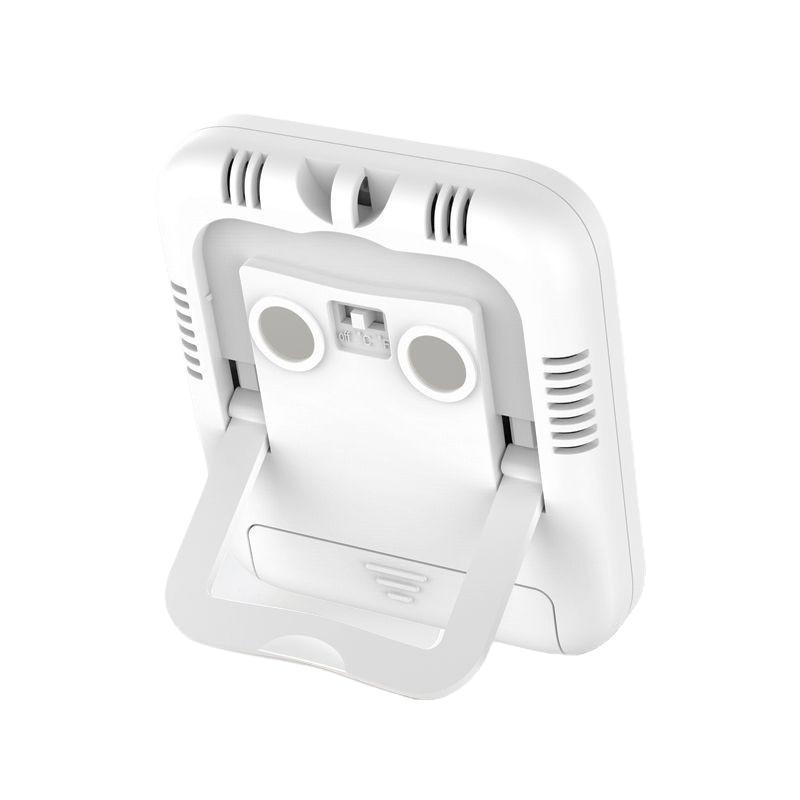 Beltéri higrométer és hőmérő otthonra és az autóba, száraz/nedves mérés, magas pontosságú hőmérséklet- és páratartalom-mérő