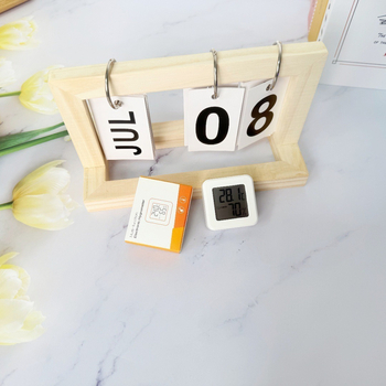 Higrométer, Nothing Márka, mini digitális hőmérséklet- és páratartalom-mérő, hőmérsékleti felbontás 30