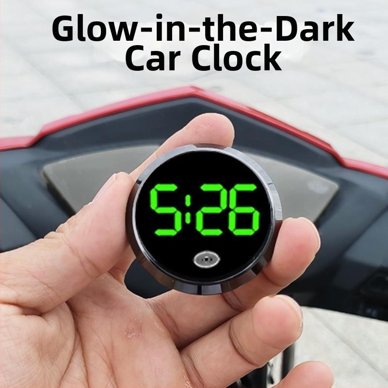 Automobiļa ūdens temperatūras mērītājs ar regulējamu leņķi un līmējošu montāžu