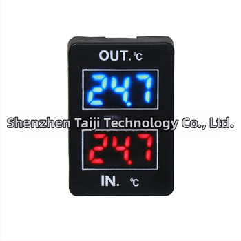 Toyota digitālais temperatūras un mitruma mērītājs – iekšējās un ārējās temperatūras dubultais displejs, ABS, radiālais tips