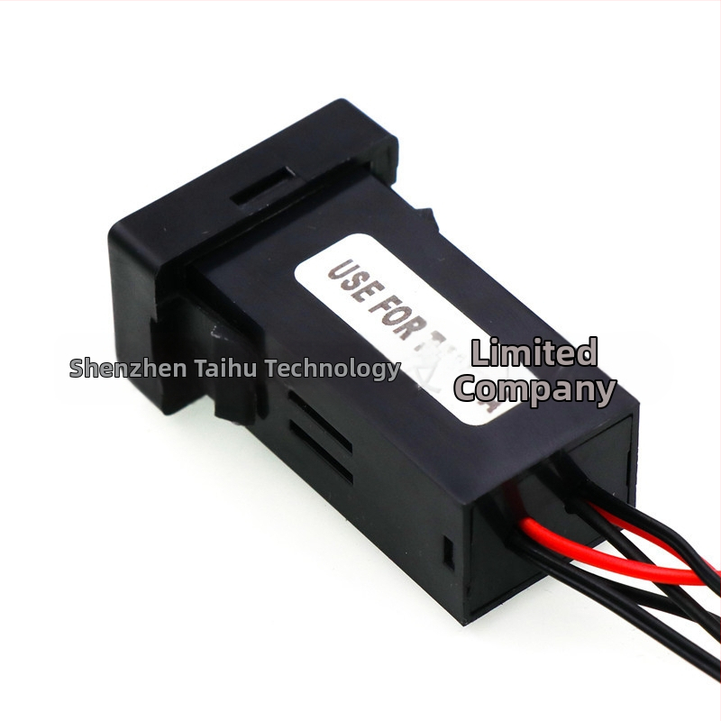 Toyota digitālais temperatūras un mitruma mērītājs – iekšējās un ārējās temperatūras dubultais displejs, ABS, radiālais tips