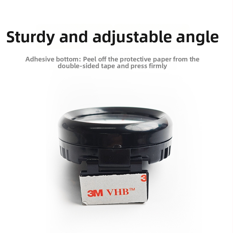 hypersonic mini termometrs — ABS, apaļš korpuss, automobilim