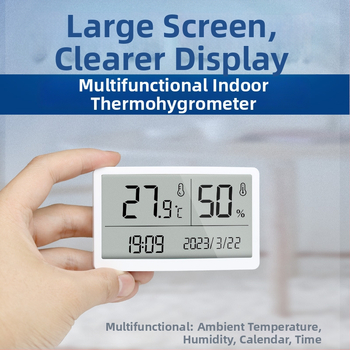 Benetech unutarnji termometar i higrometar - visoko precizan elektronički mjerni uređaj temperature i vlage