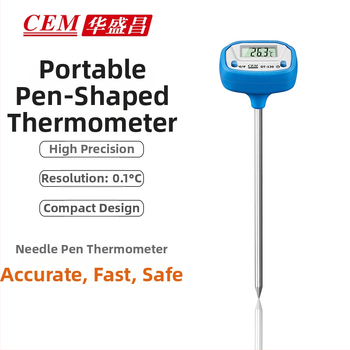 CEM DT-131 Senzor temperature tla i tekućine – Ugradni termometar za hranu, kućna upotreba