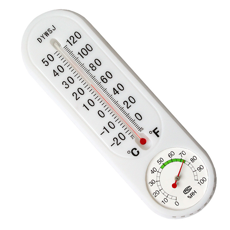 Beltéri/kültéri száraz-nedves hőmérő, falra szerelhető hőmérséklet- és páratartalom-mérő, üvegházakhoz — Tianjin Kohui