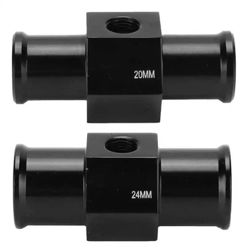 Aluminijski T spoj za mjerenje temperature rashladne tekućine na motociklu, 18-40 mm