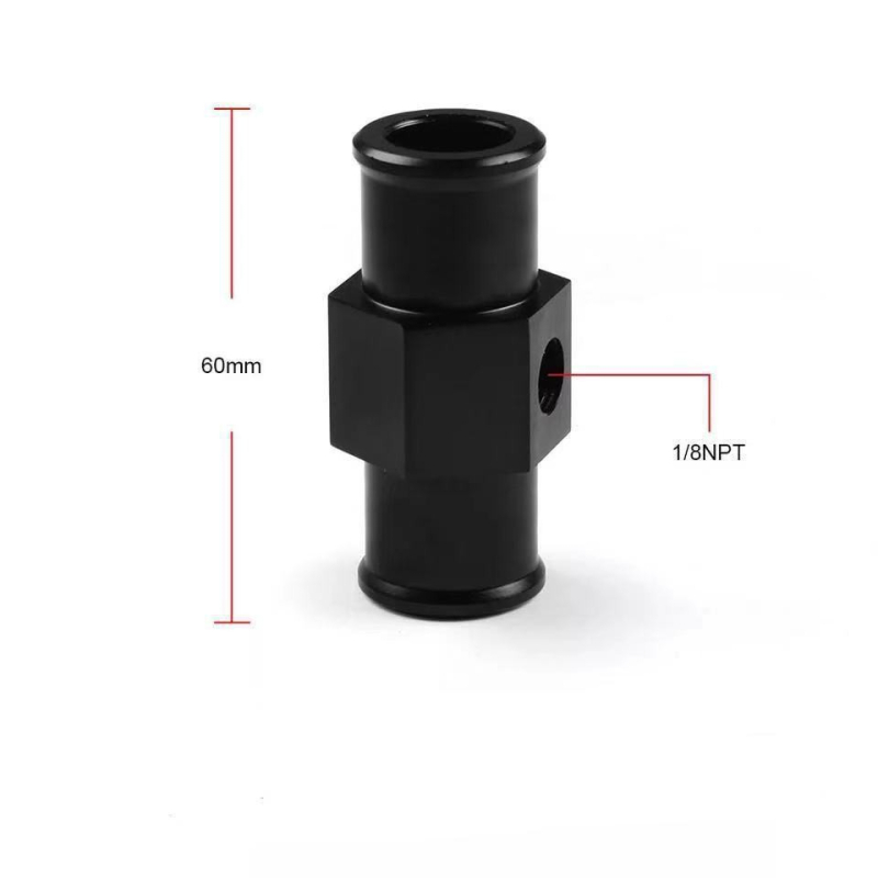 Aluminijski T spoj za mjerenje temperature rashladne tekućine na motociklu, 18-40 mm