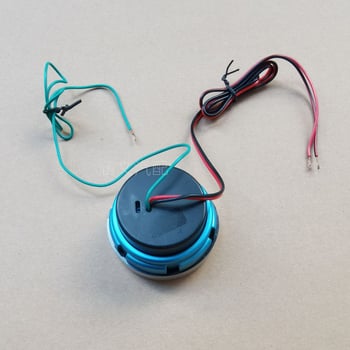 LED skaitmeninis alyvos slėgio matuoklis transporto priemonėms, 12/24V — universalus, suderinamas su 10-184 euro jutikliais, be kištuko