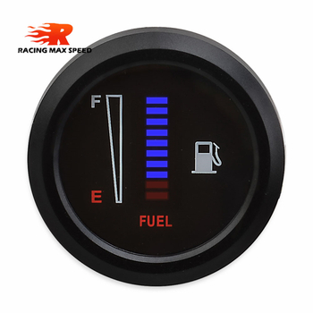 LED ekranas automobiliui/motociklui degalų lygio matuokliui — modelis FLG-Y-CB-03, 12V, ABS plastikas, kabelio ilgis 50 cm, taikymas: degalų kiekis