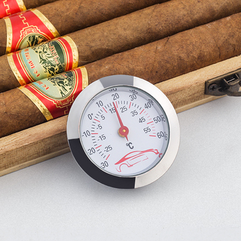 Автомобилен термометър с указателна стрелка, без батерии, преносим, с ветрозащитна функция, за автомобил и дом