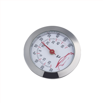 Автомобилен термометър с указателна стрелка, без батерии, преносим, с ветрозащитна функция, за автомобил и дом