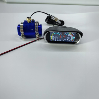 Univerzalni automobil LCD zaslon za mjerenje temperature vode i napona, zaslon visoke rezolucije s troportnim mjeračem temperature vode