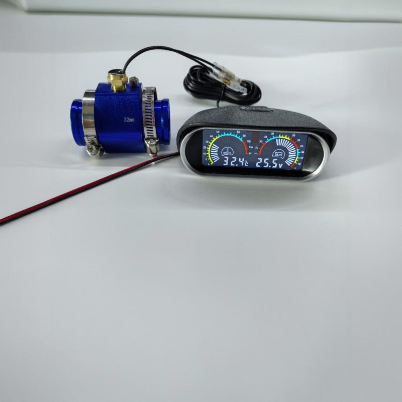 Univerzalni automobil LCD zaslon za mjerenje temperature vode i napona, zaslon visoke rezolucije s troportnim mjeračem temperature vode
