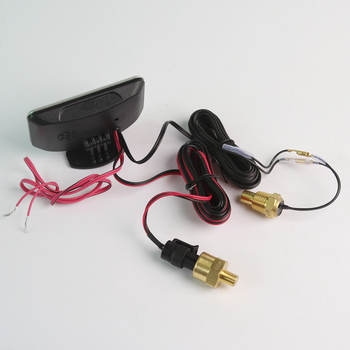 LCD három az egyben mérőműszer: vízhőmérséklet, feszültség és olajnyomás, 24V