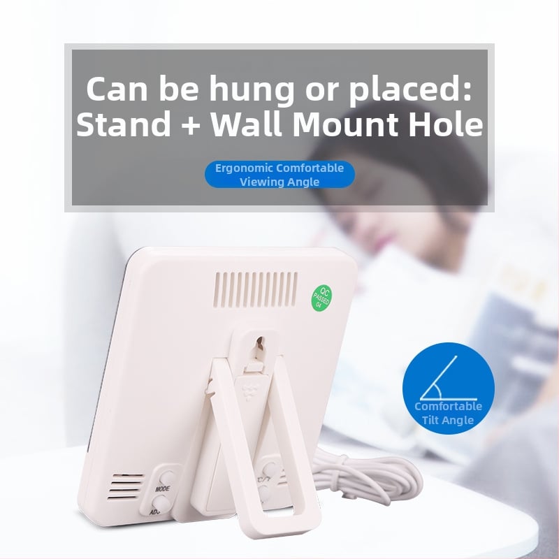 Електронен измервател за температура и влажност CJM-260A с водоустойчива сонда, памет за запис, температурен диапазон -50 до 70 °C, точност на влажността 0,01% RH