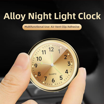 Automobiļu paneļa pulkstenis, regulējams leņķis, ūdens temperatūras mērītājs; Zīmols: Cits