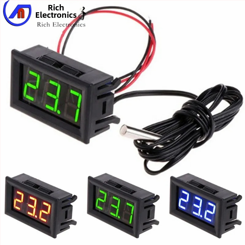 Digitālais ūdens temperatūras mērītājs ar regulējamu leņķi