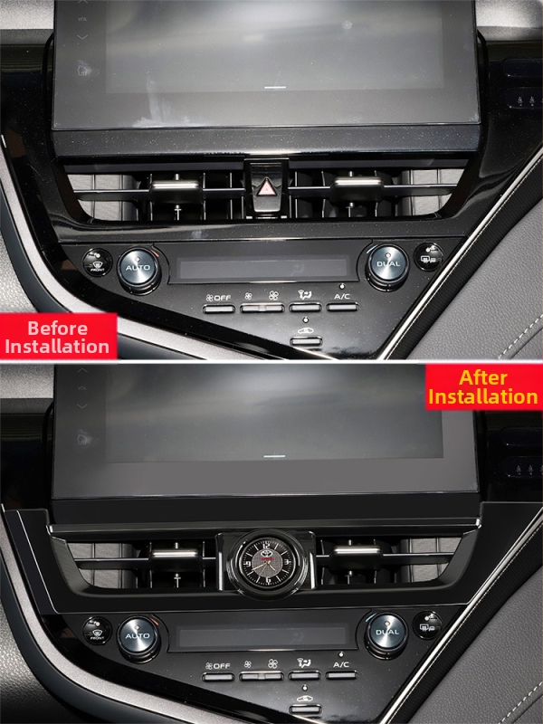 Camry 8. põlvkonna siseauto kellade dekoratsioon — radiaalne tüüp; Tüüp: Muu; Bränd: Muu