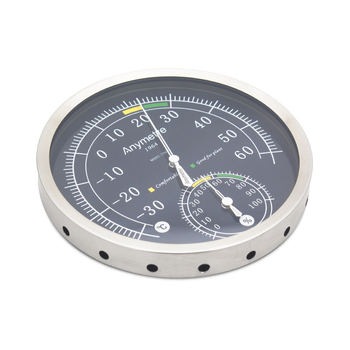 TH603 Vidaus termometras ir higrometras – be baterijos, aukšta tikslumas matuojant temperatūrą ir drėgmę.