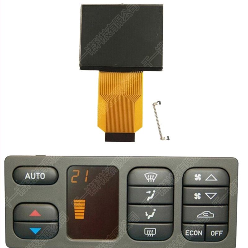 Saab 9-3 (1999-2003) Klimato kontrolės LCD ekrano remontas SAAB 93 | Personalizavimas galimas