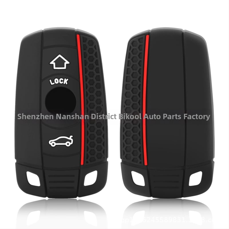 BMW klavišų dėklas, silikonas, paprastas stilius