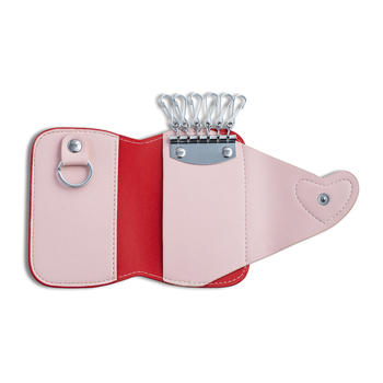 KCY-02 Raktų maišelis | PU oda, dangtelio atidarymas, vertikalios kvadrato formos, geometrinis raštas