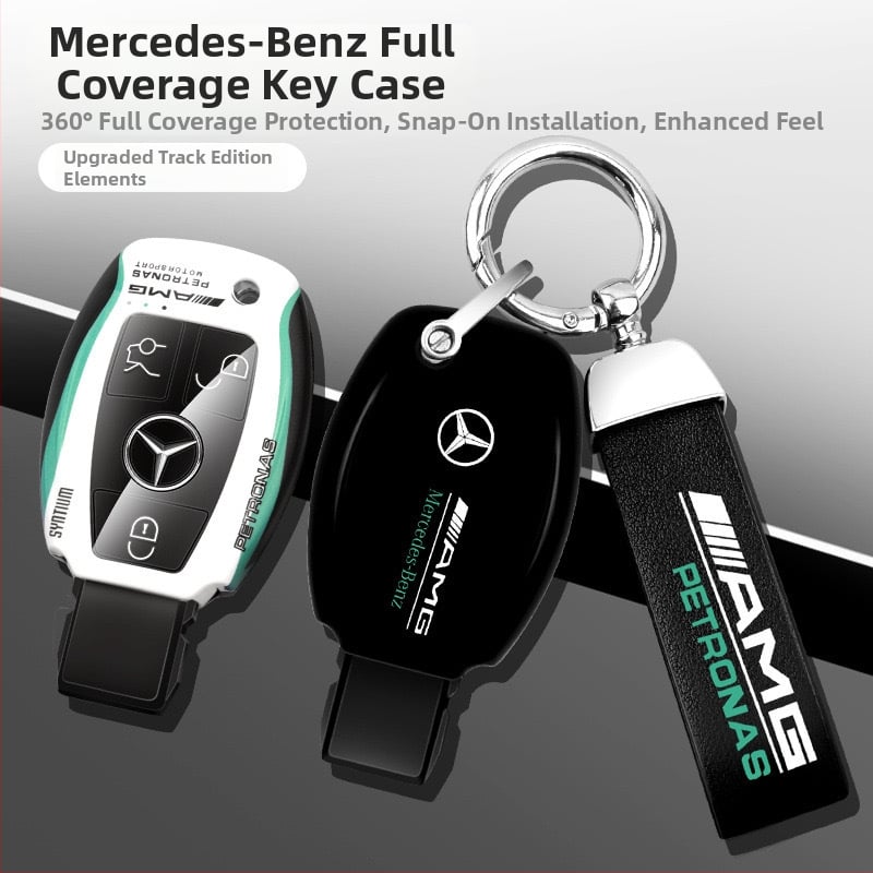 SNBLO raktų dėklas Mercedes-Benz C260L – ABS, aukštos kokybės, pritaikomas